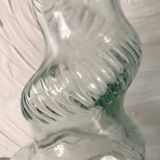 Vintage twisted Italian Empoli bottles