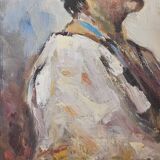 Portrait de femme, école russe, début 20ème siècle