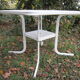 Table de jardin en métal perforé Emu