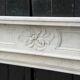 Louis XVI style Carrara marble fireplace circa 1880