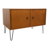 Vintage MDK lowboard in teak, Belgium, 1960s.