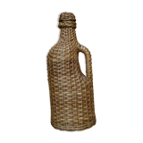 Large wicker bottle