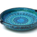 Bitossi round ashtray by Aldo Londi in ceramic, 60s