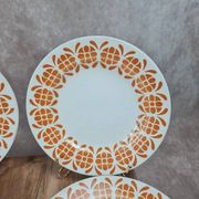 Set of 6 semi-deep plates Sarreguemines