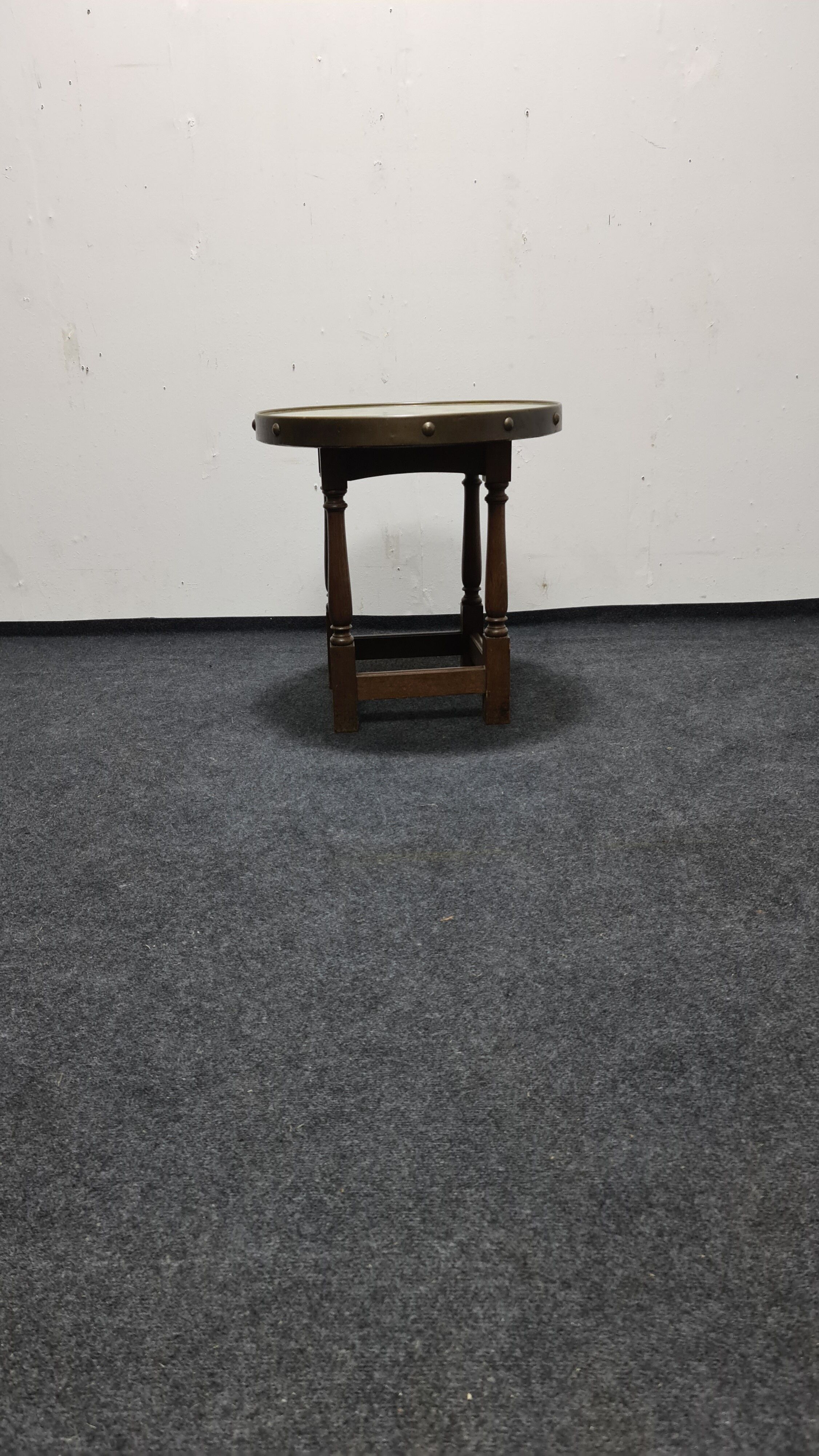 Vintage oak side table