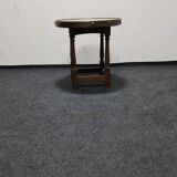 Vintage oak side table