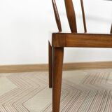 Pair of Éventail armchairs signed Baumann 89