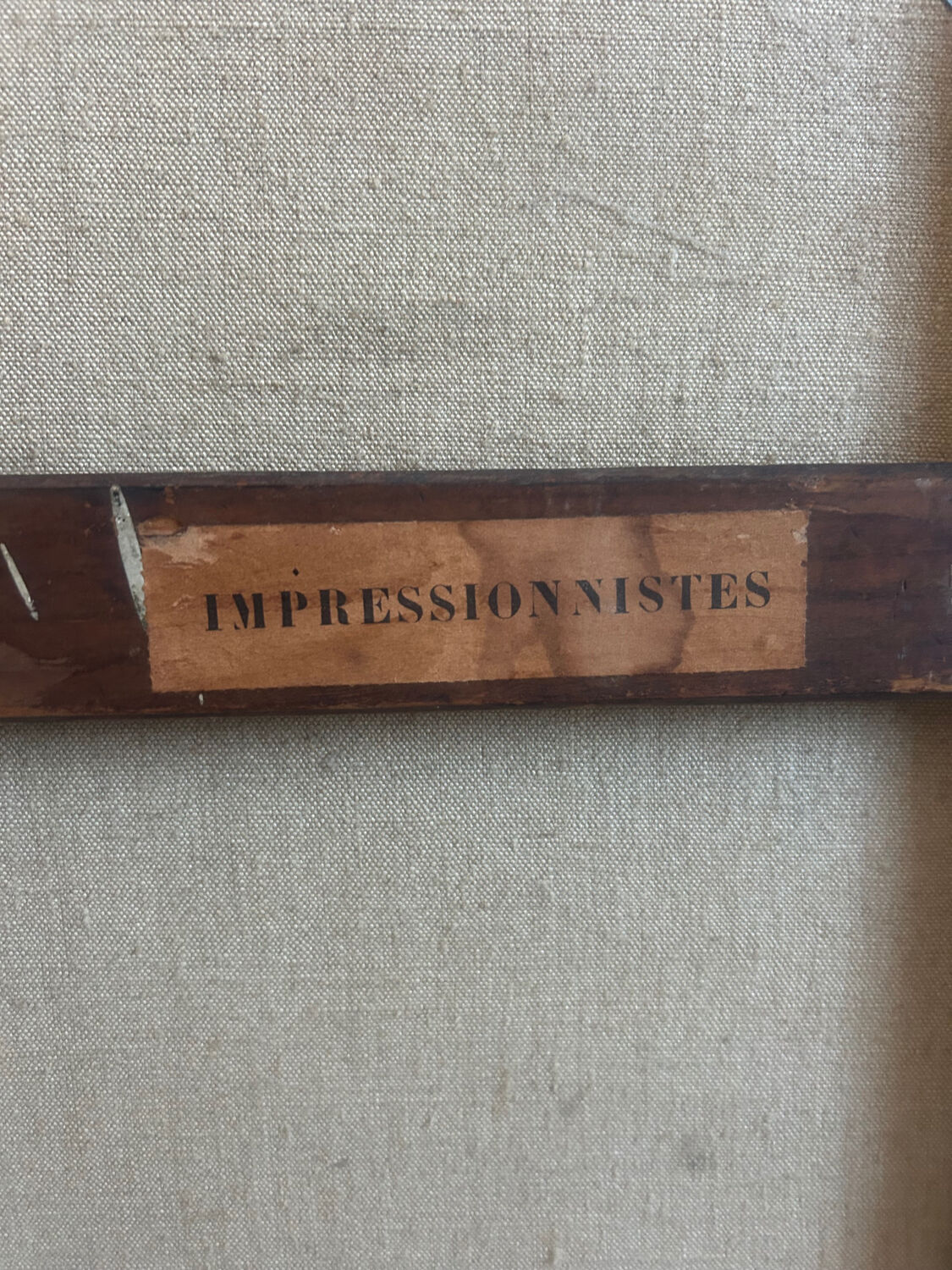 Oil on canvas representing Venice.