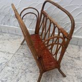 Bamboo magazine rack