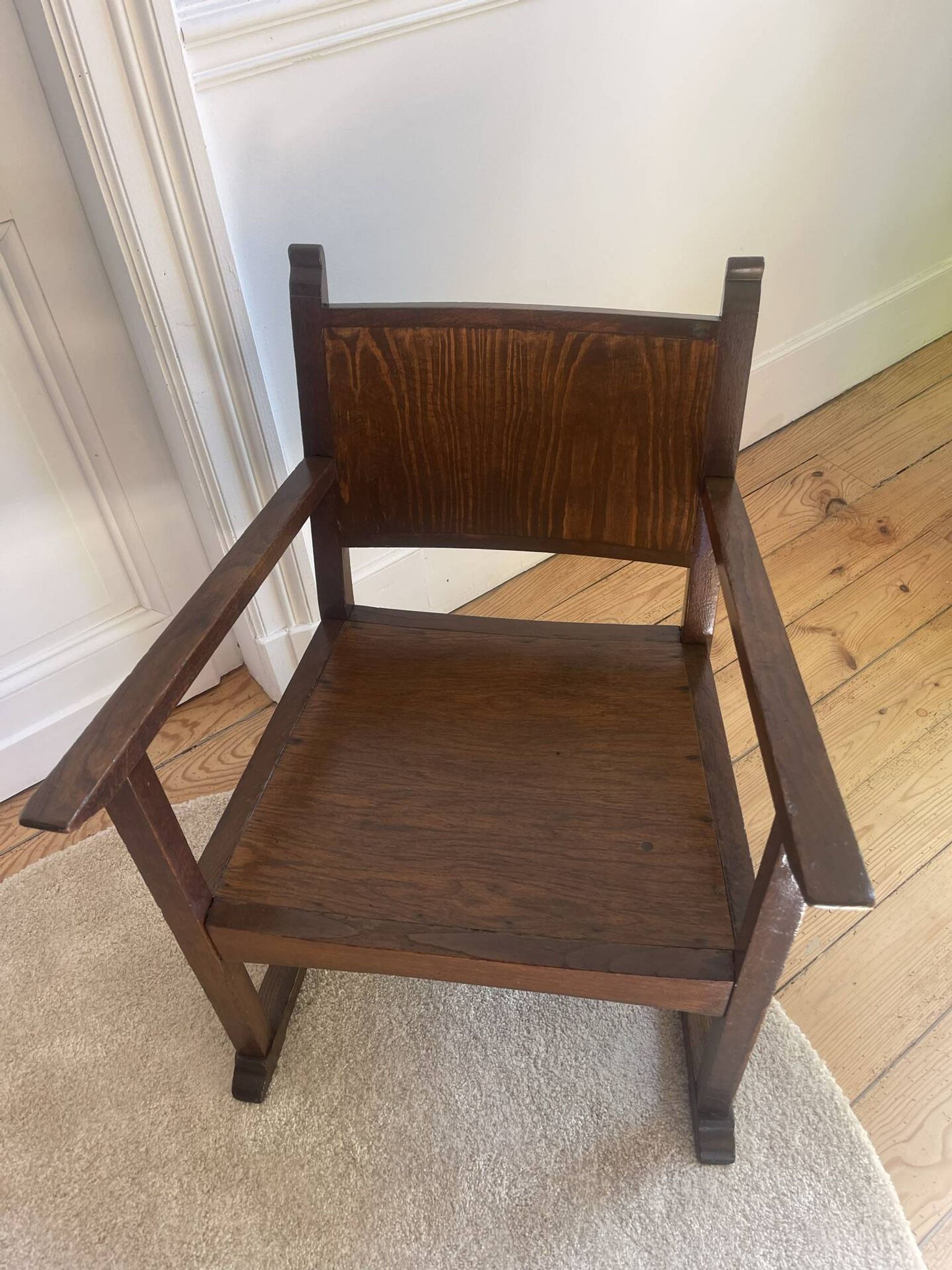 Fauteuils art déco  en bois