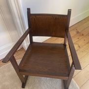 Fauteuils art déco  en bois