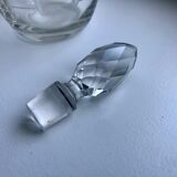 Engraved crystal wine decanter 20s-30s