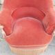 Paire de fauteuils crapaud velours