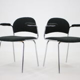 1970s Tubular Design Armchairs, Czechoslovakia