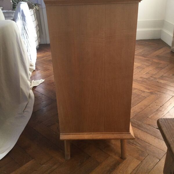 Commode pieds compas, années  60-70