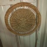 Rattan mirror