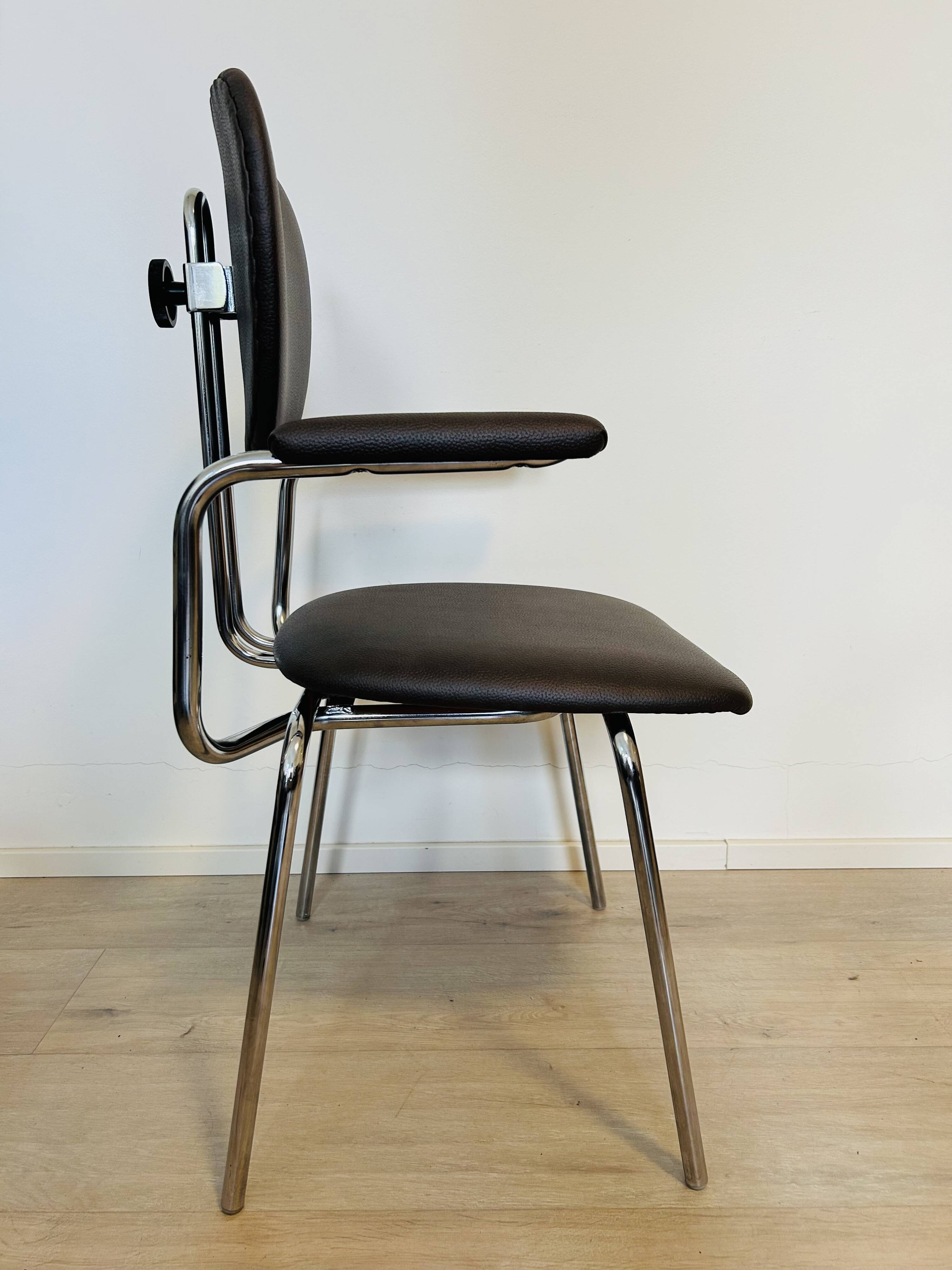 Vintage “Bishop” Desk Chair by Kovona, Czechoslovakia 1970’s