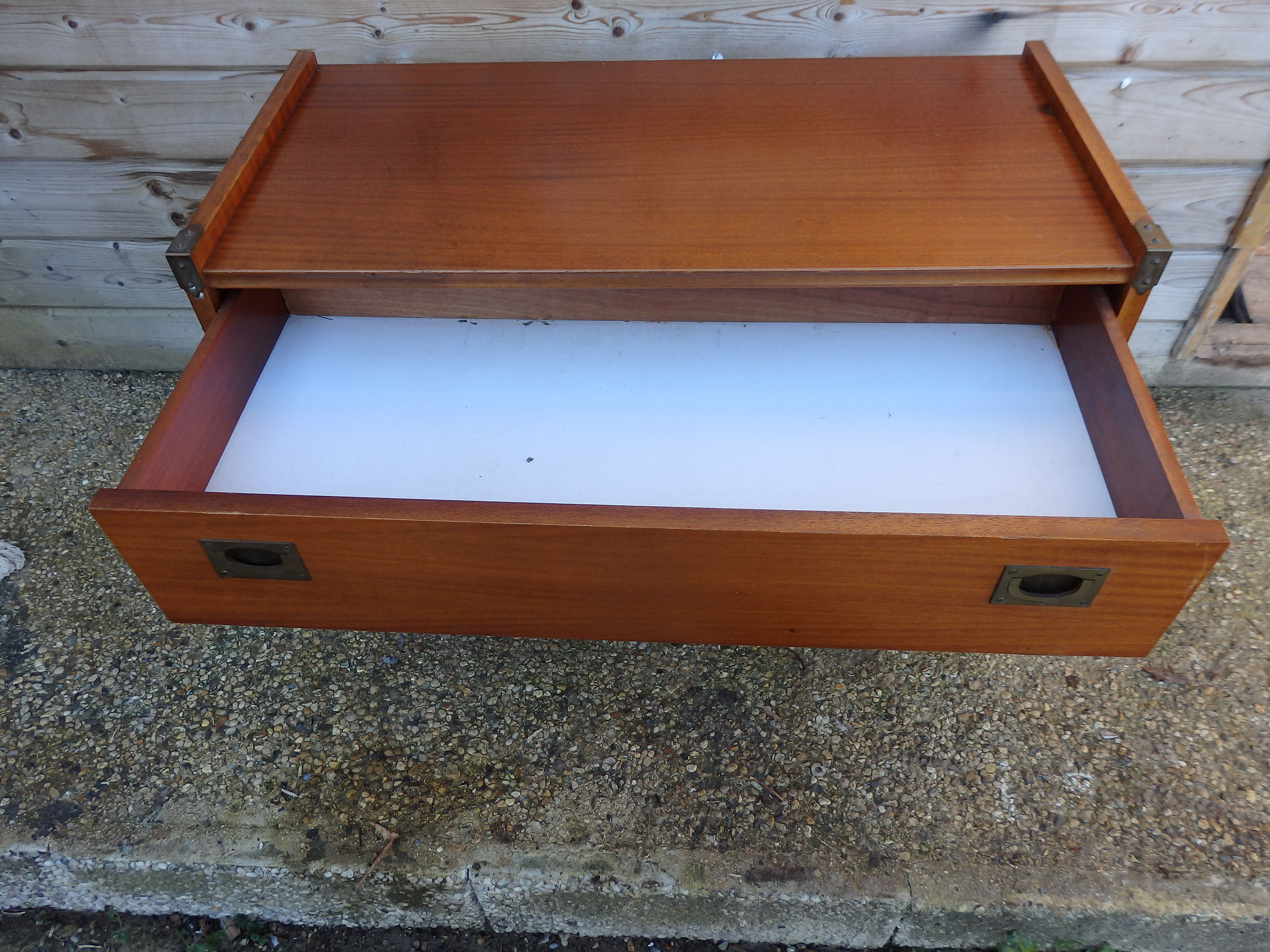 Commode vintage en teck scandinave