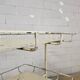 Vintage large metal hospital trolley linen nurse cart