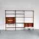 Bibliothèque conçue par William Watting, fabriqué par Scanflex Pays-Bas 1960