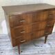 Chest of drawers wood feet compass 70