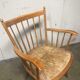 Wicker armchair