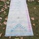Vintage Turkish hallway rug 80x400 cm