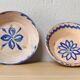 Antique Handmade Terracotta Ceramic Lebrillos Bowls Fajalauza, Granada Spain XIX