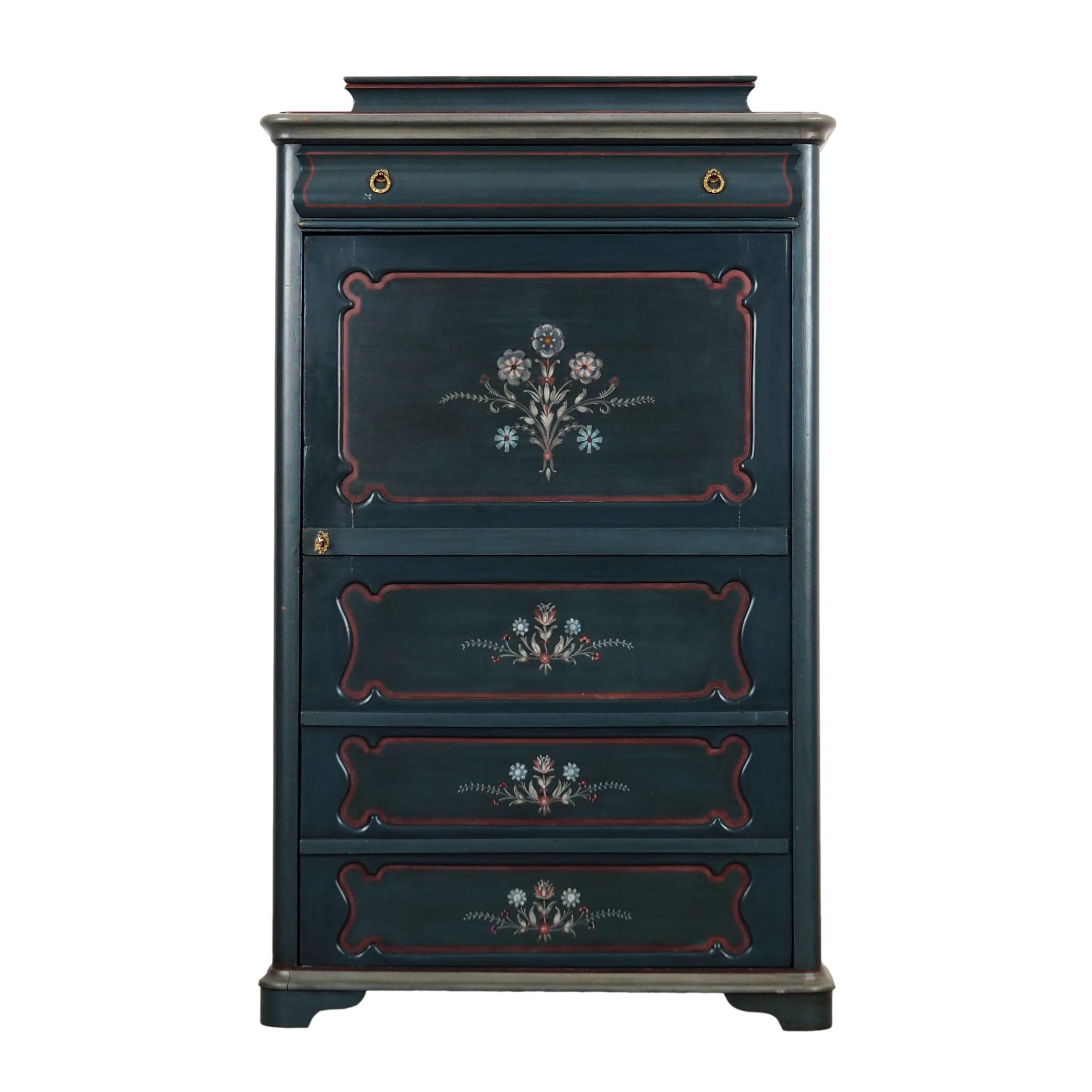 Pine laundry cabinet, Danish design, 1960s, production: Denmark