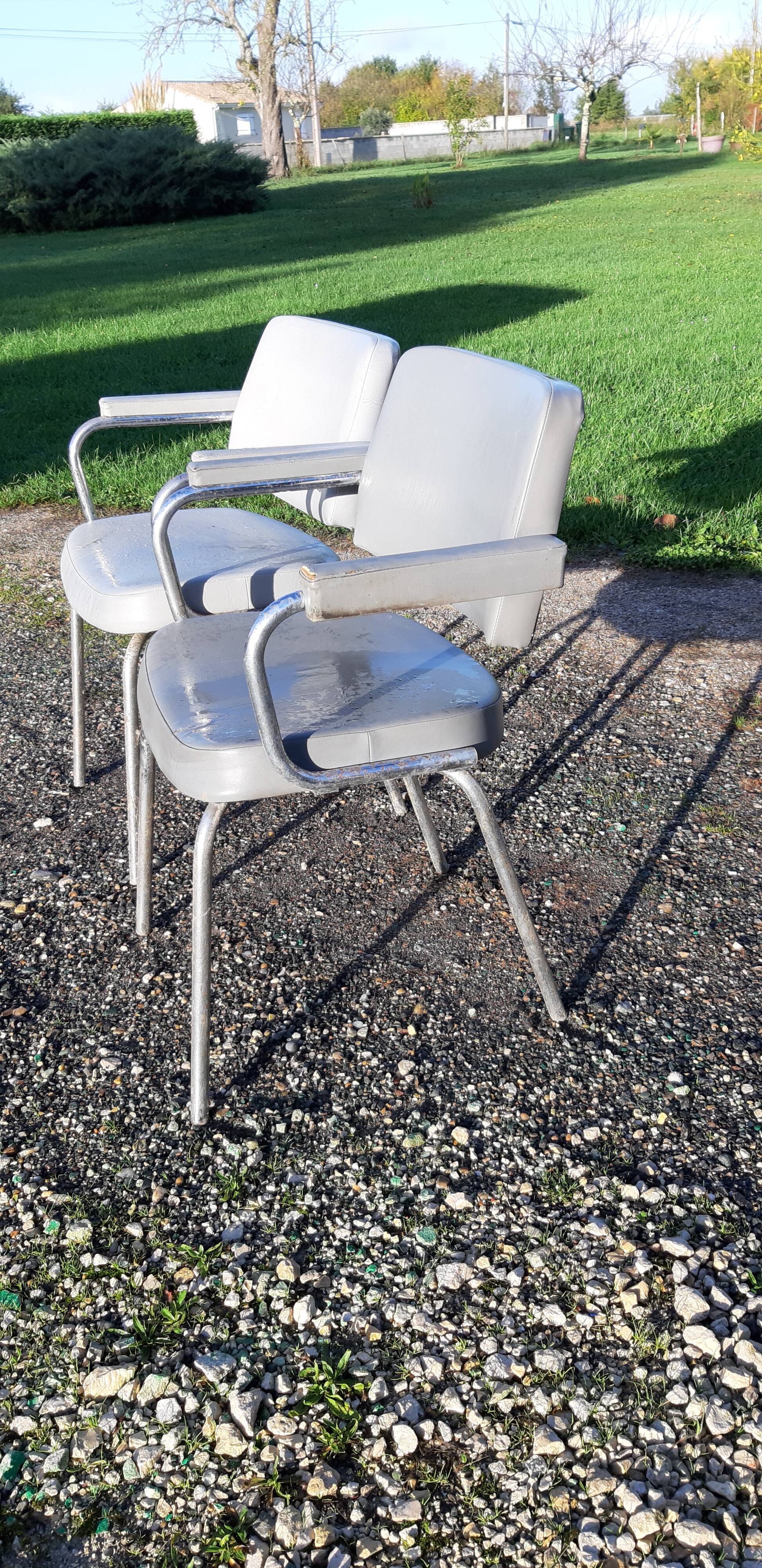 Pair of Pullman Armchairs