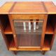 Meuble musique teck art déco pour vinyles