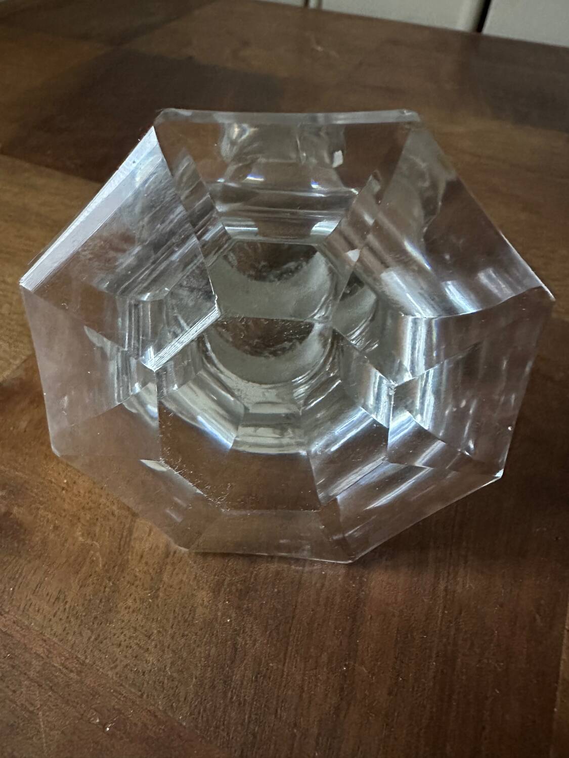 Baccarat crystal whisky decanter, perfection model