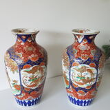 Pair of vases Imari XIXeme