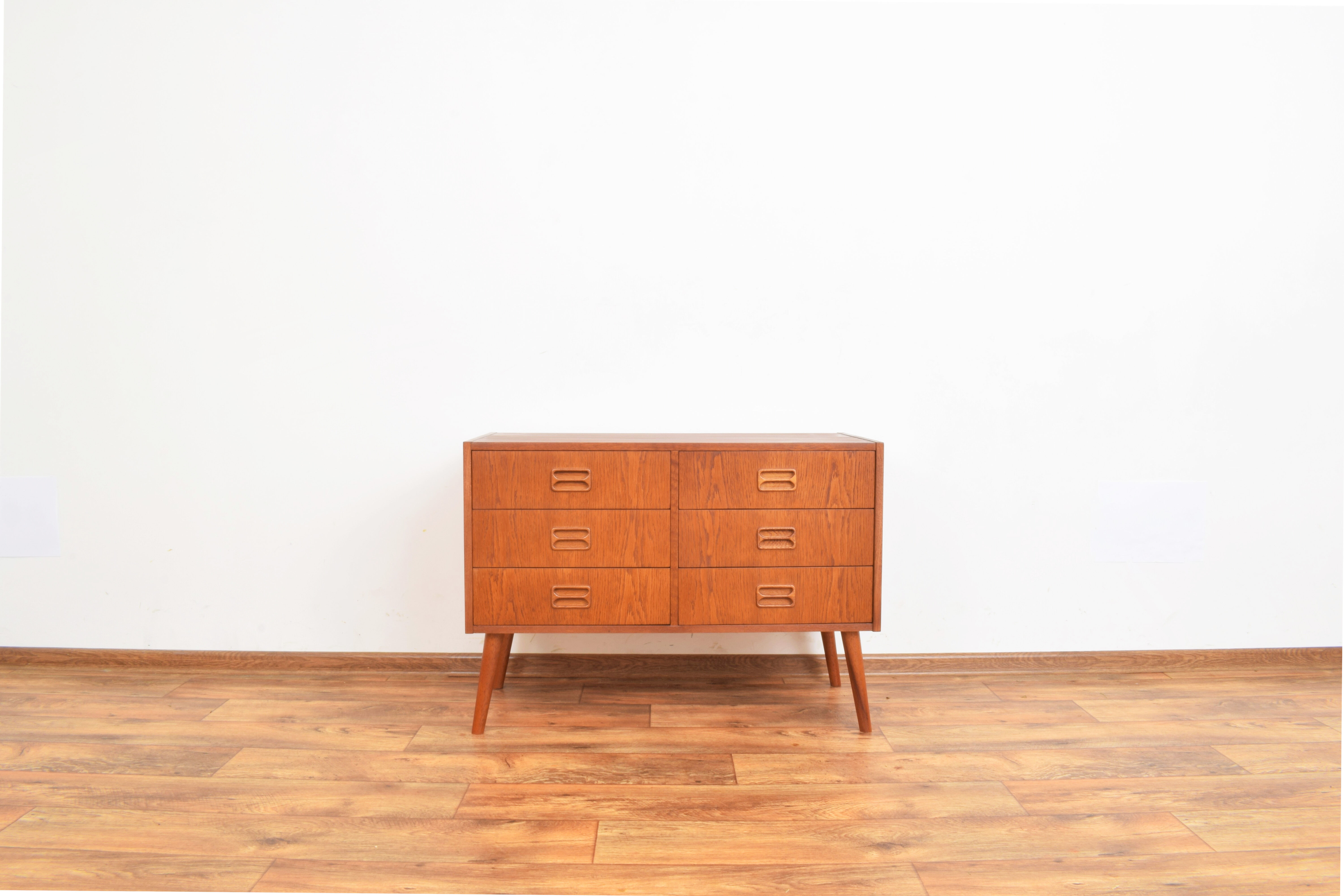Mid-Century Danish Oak Chest of Drawers, 1960s.