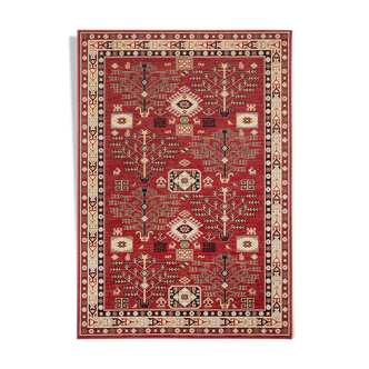 Tapis ethnique rouge 160x230 m d'orient enny