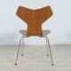 Model 3130 Dining Chairs by Arne Jacobsen for Fritz Hansen, 1970s, Set of 4