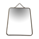 Mirror barber a hang back croc 30 x 24cm