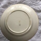 Round dish - faïence Choisy-le-Roi Hippolyte Boulenger