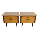 Set vintage nachtkastjes