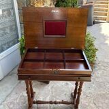 Antique dressing table in inlaid wood