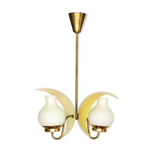 Double pendentif lumière/lustre