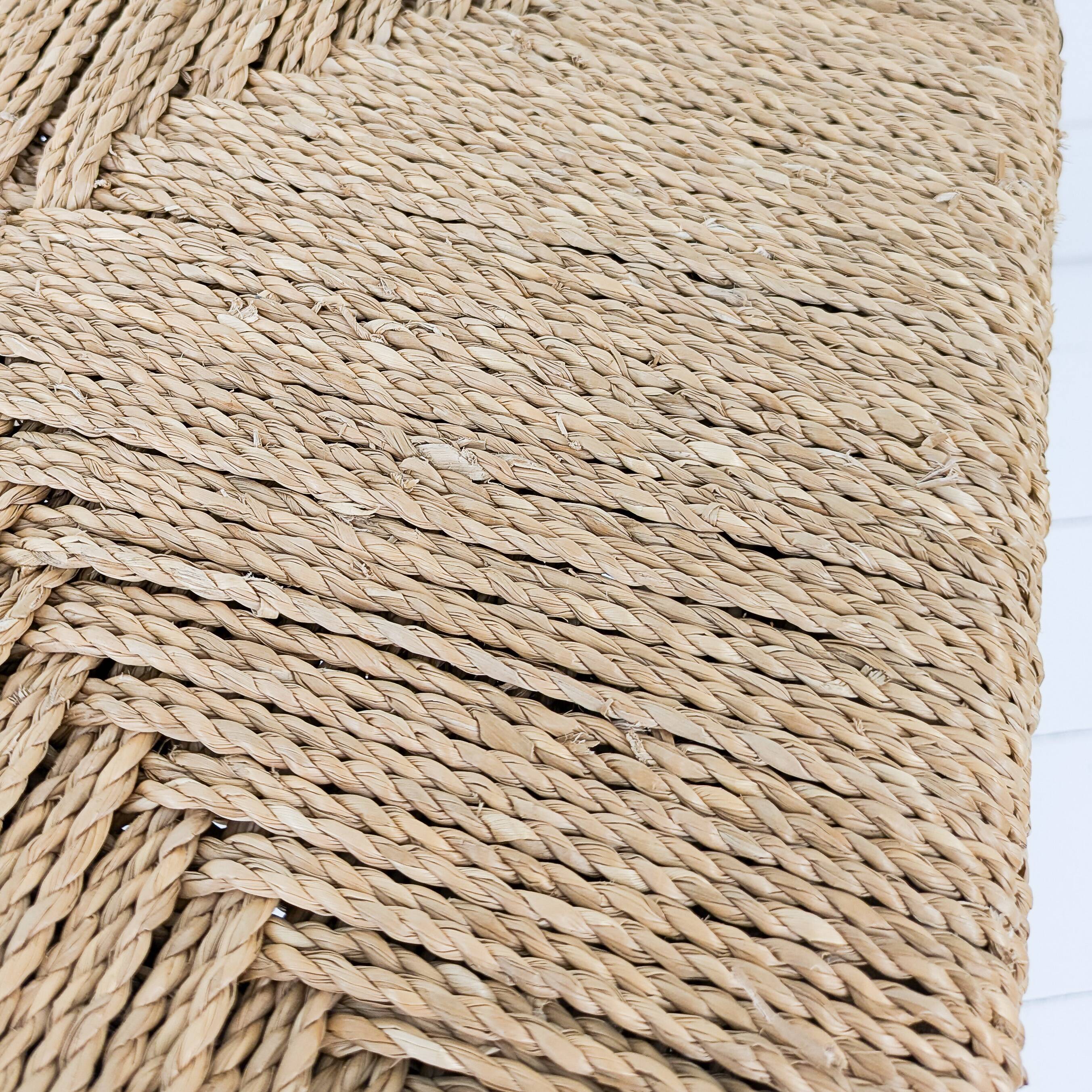 Tabouret mid century rustique