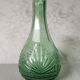 Chiseled glass decanter