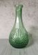 Chiseled glass decanter