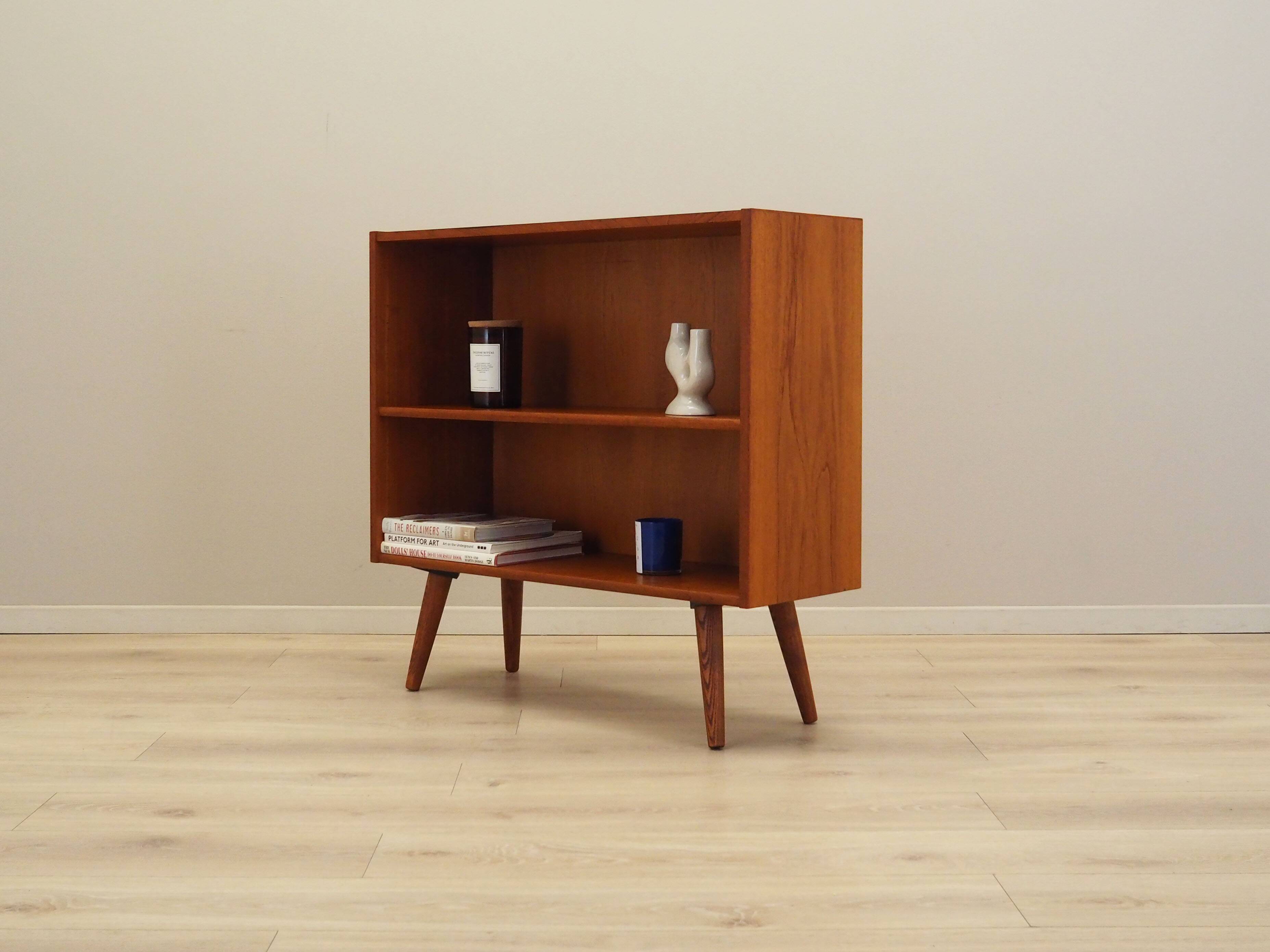 Teak bookcase, Danish design, 1970s, production: Denmark