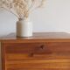 Vintage curtain binder
