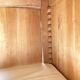 Armoire Parisienne - Rustic storage in jade green wood