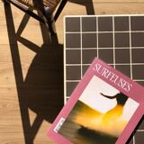 Side table column ceramic tiles