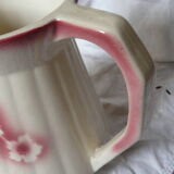 Pichet en faïence époque art déco digoin sarreguemines