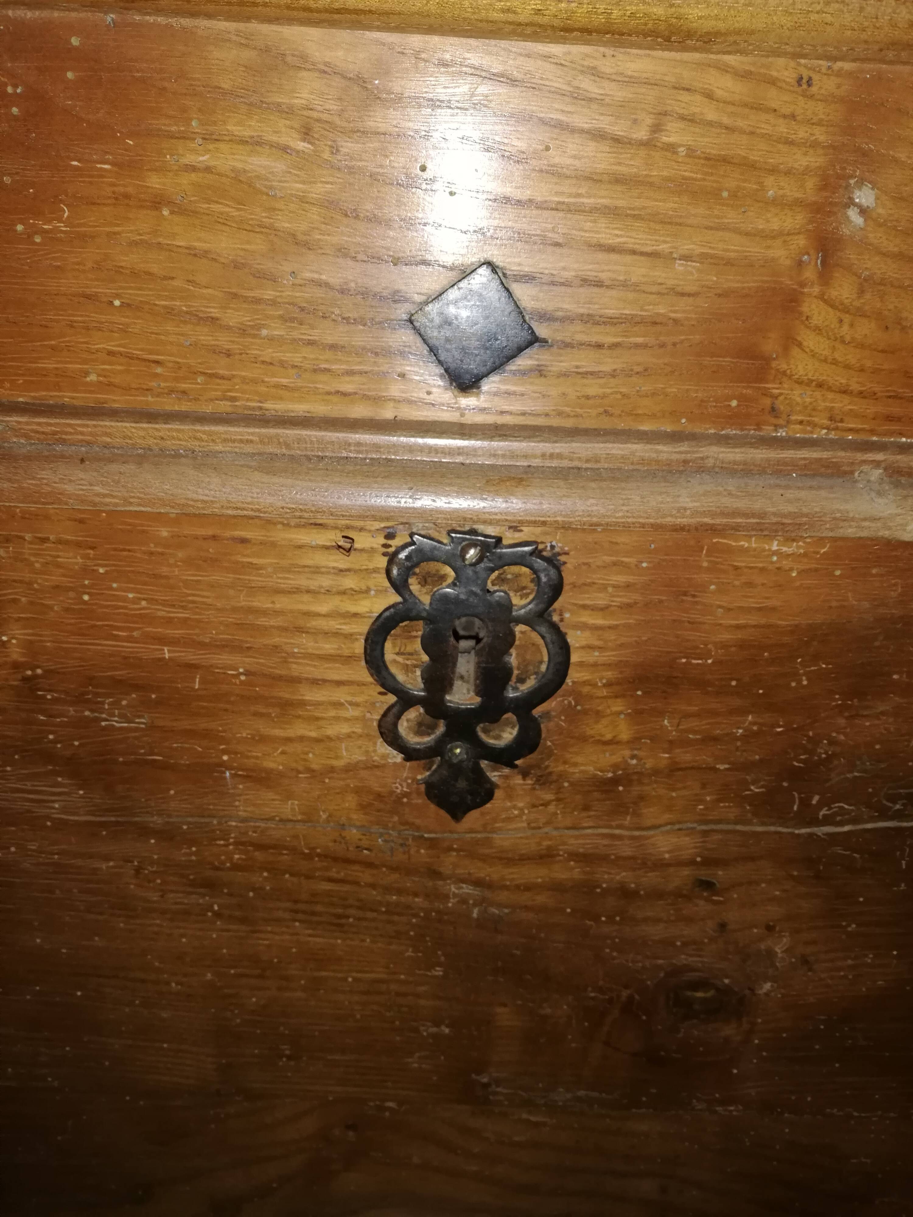 Very large wooden chest